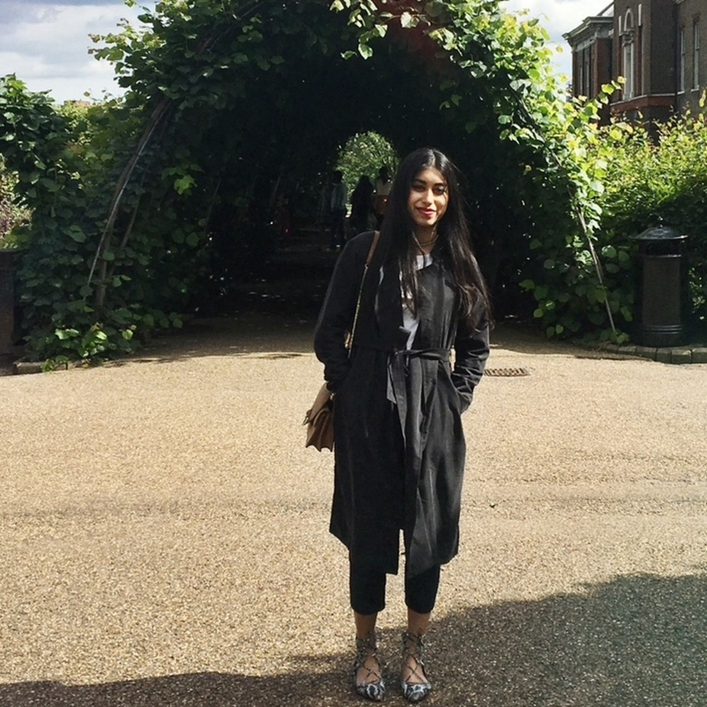 Navy Blue Trench Coat - XS/S - Picture 9 of 9
